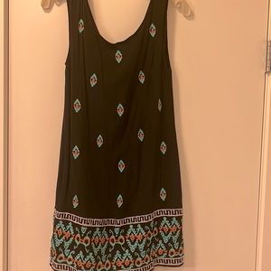 THML tank midi dress with beautiful embroidery!